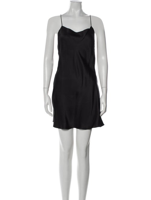 Anine Bing Silk Mini Dress