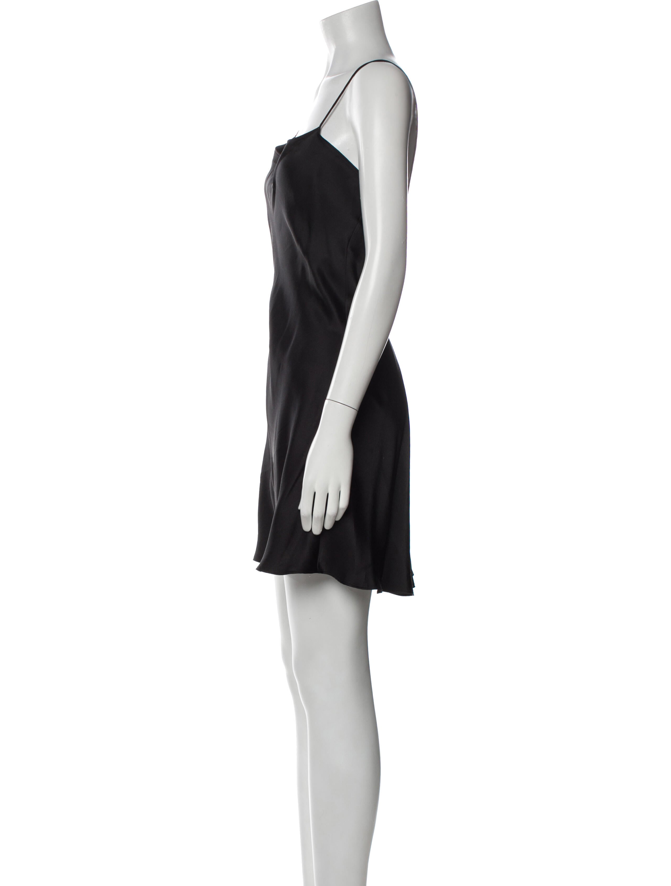 Anine Bing Silk Mini Dress