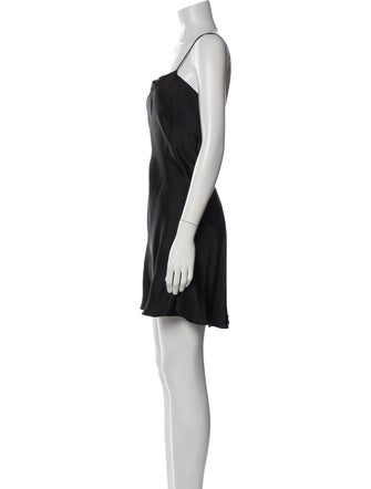Anine Bing Silk Mini Dress