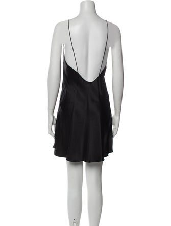 Anine Bing Silk Mini Dress