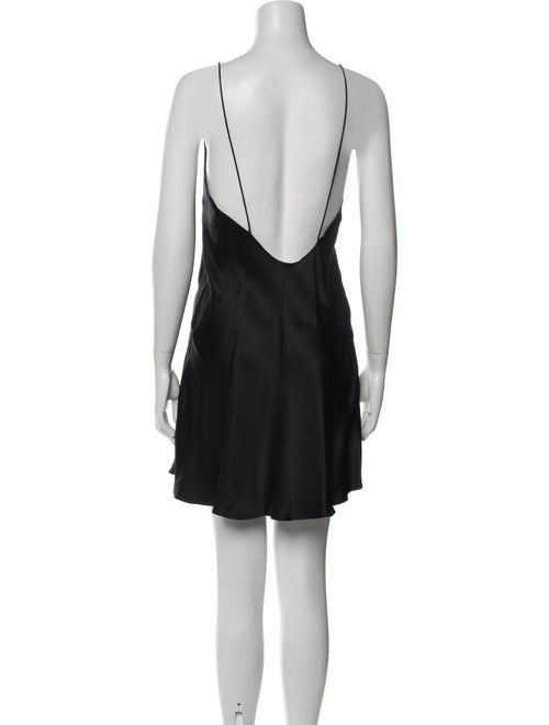 Anine Bing Silk Mini Dress