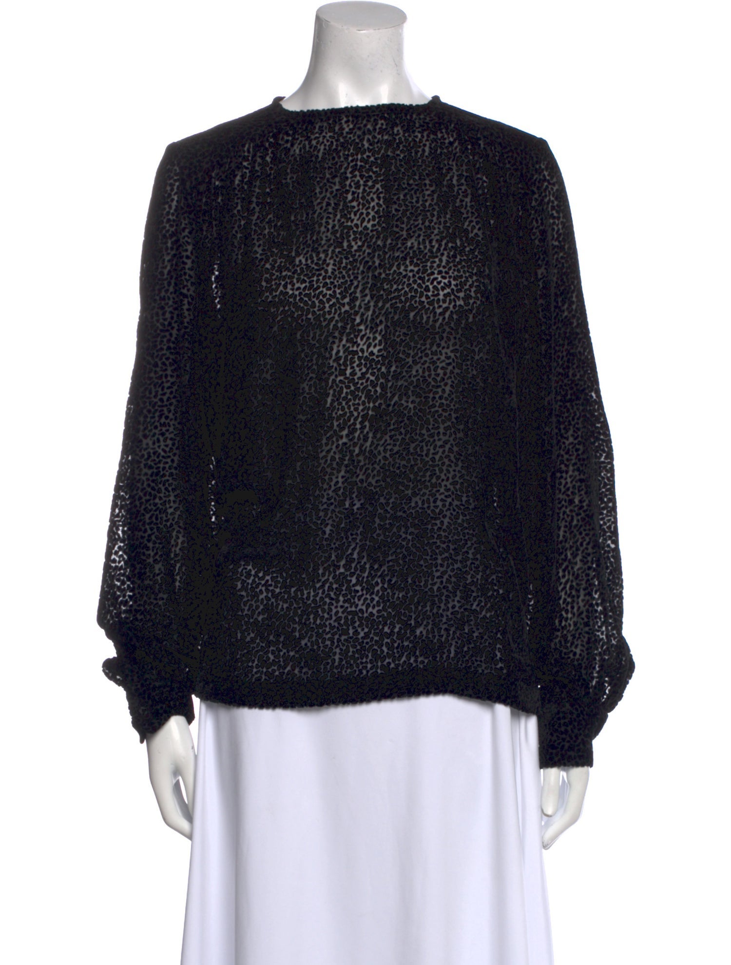 Anine Bing Silk Printed Blouse