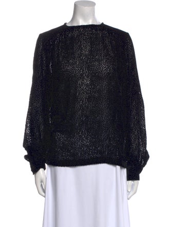 Anine Bing Silk Printed Blouse