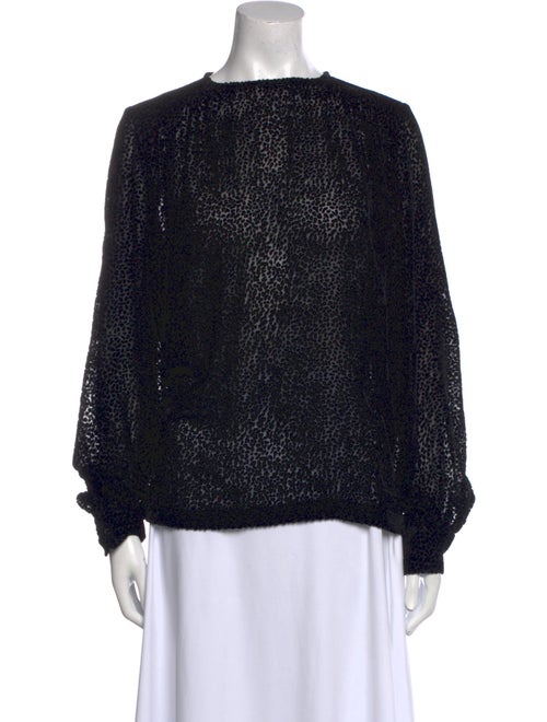 Anine Bing Silk Printed Blouse