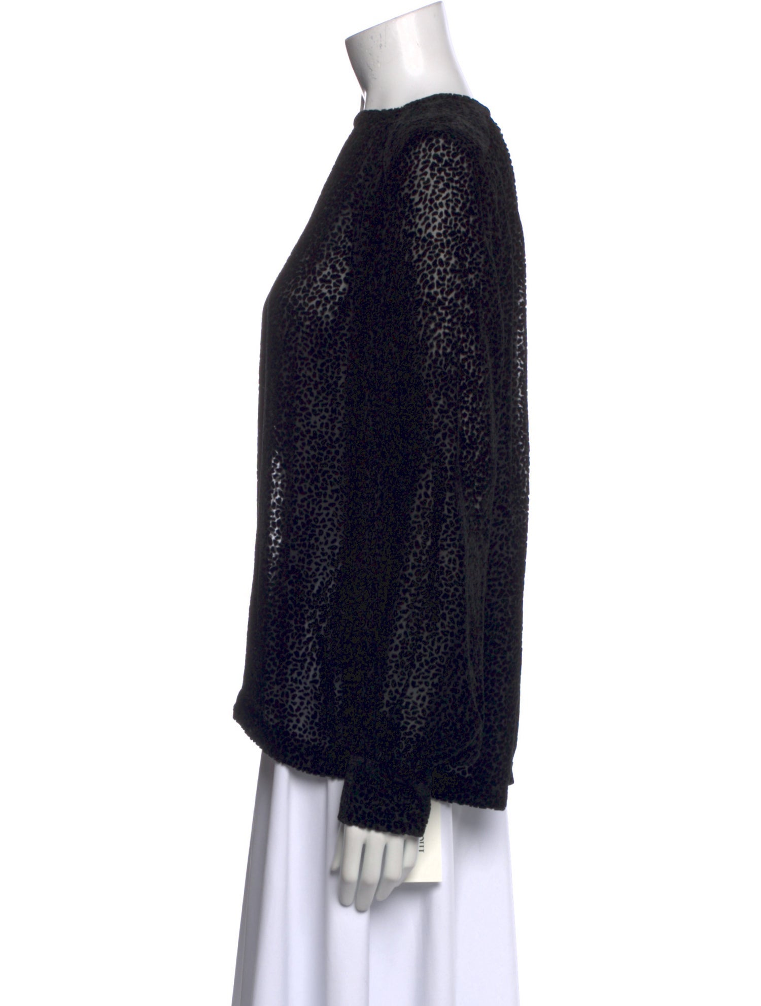 Anine Bing Silk Printed Blouse