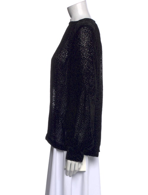 Anine Bing Silk Printed Blouse