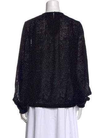 Anine Bing Silk Printed Blouse