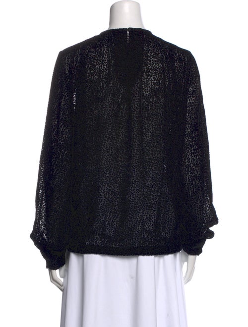 Anine Bing Silk Printed Blouse