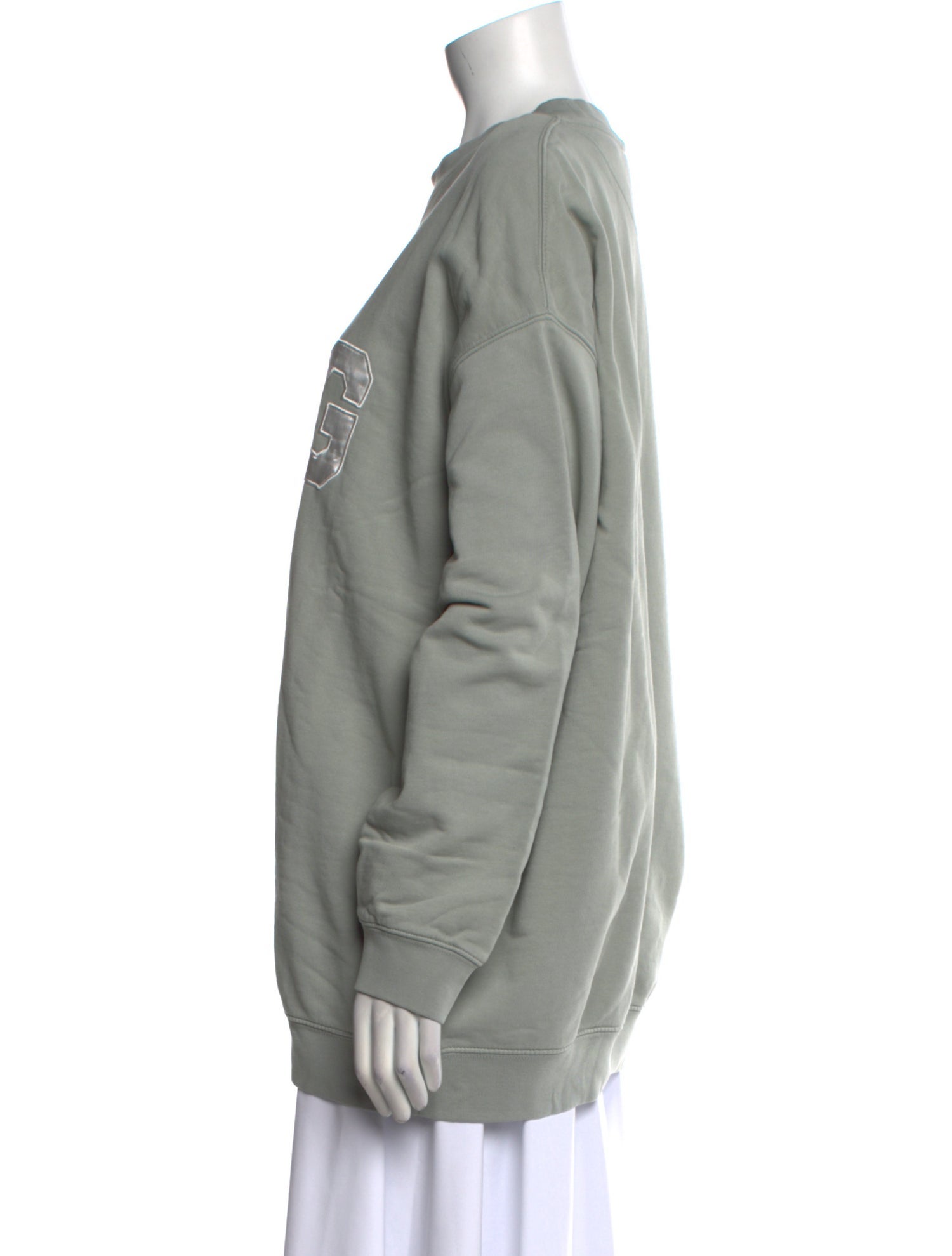 Anine Bing Graphic Print Crew Neck Sweatshirt