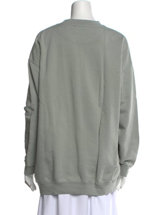 Anine Bing Graphic Print Crew Neck Sweatshirt