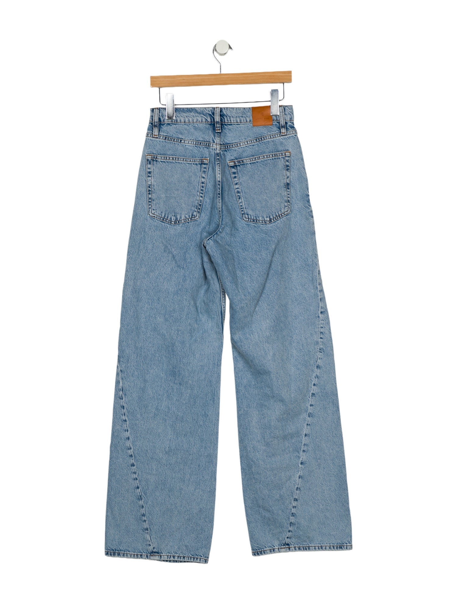 Anine Bing High-Rise Wide Leg Jeans