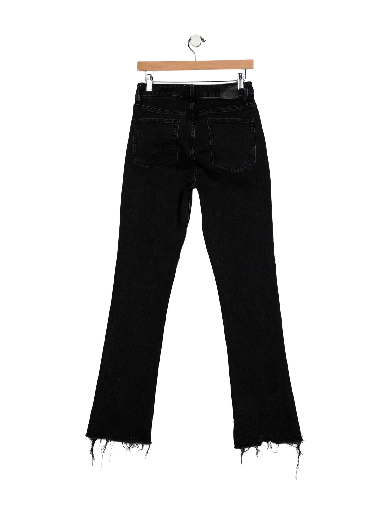 Anine Bing Mid-Rise Wide Leg Jeans