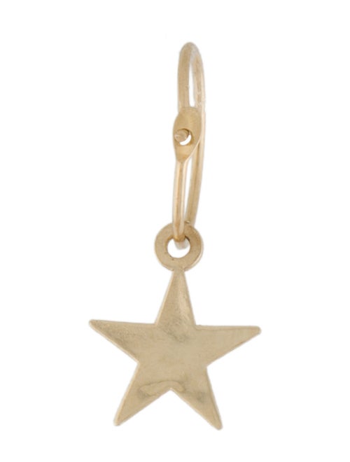 Anine Bing 14K Star Drop Single Earring