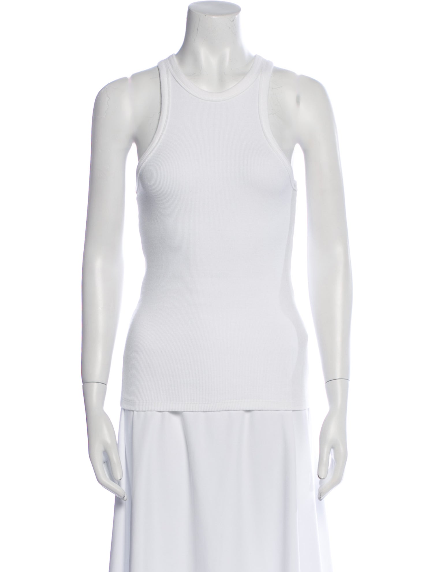 Anine Bing Crew Neck Sleeveless Top