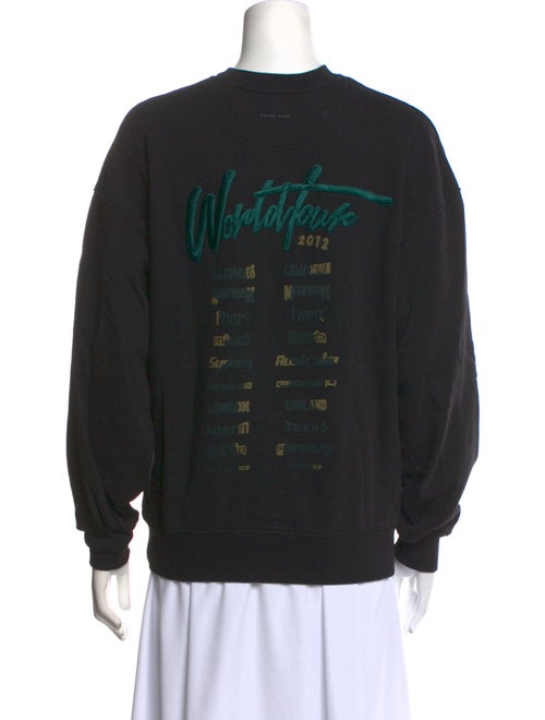 Anine Bing Graphic Print Crew Neck Sweatshirt