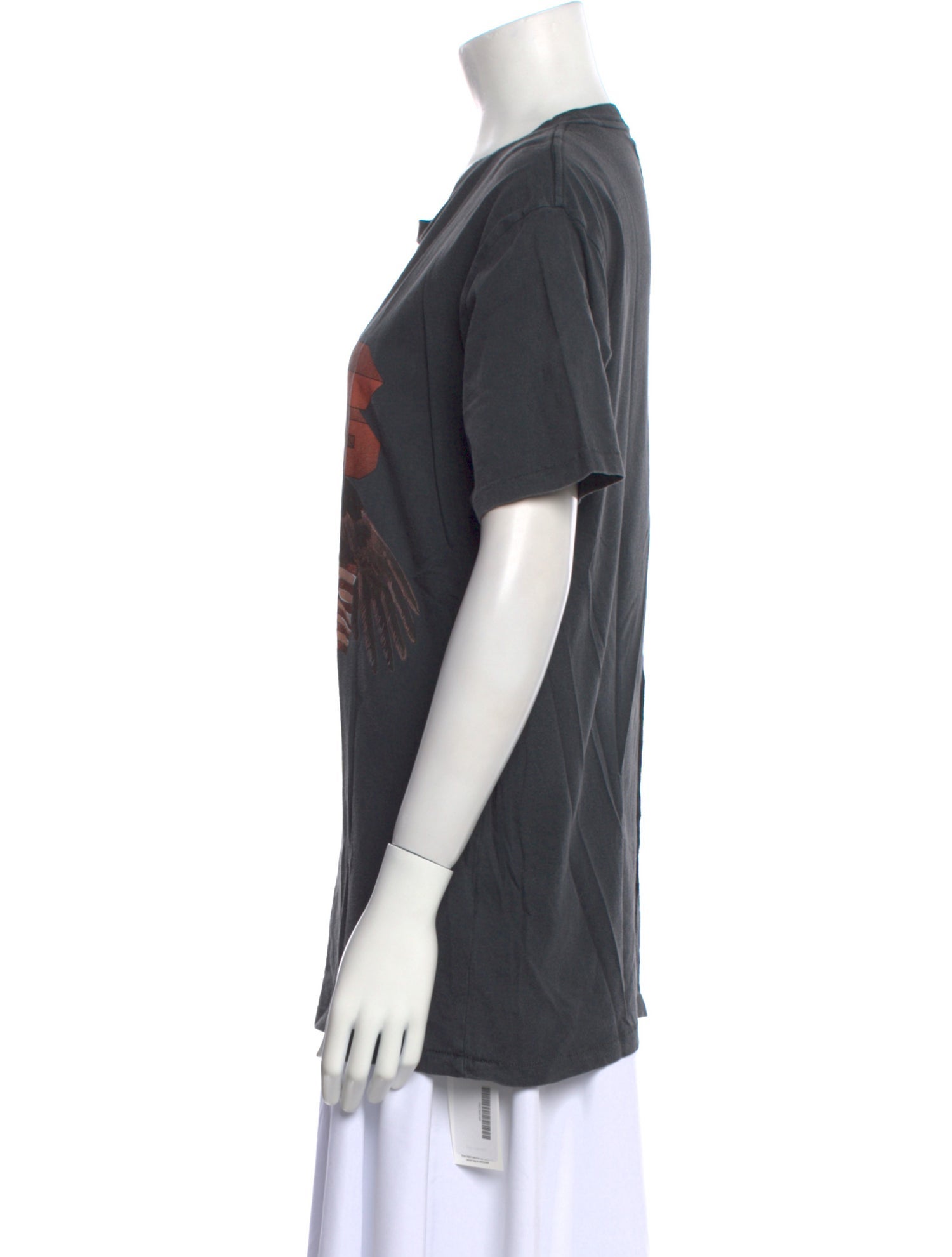 Anine Bing Graphic Print Crew Neck T-Shirt