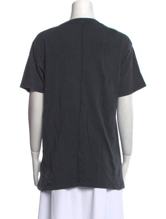 Anine Bing Graphic Print Crew Neck T-Shirt