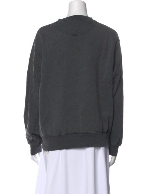 Anine Bing Graphic Print Crew Neck Sweatshirt