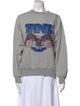 Anine Bing Graphic Print Crew Neck Sweatshirt