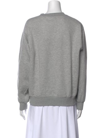 Anine Bing Graphic Print Crew Neck Sweatshirt