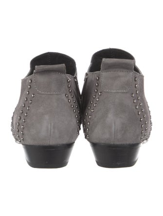 Anine Bing Suede Studded Accents Oxfords