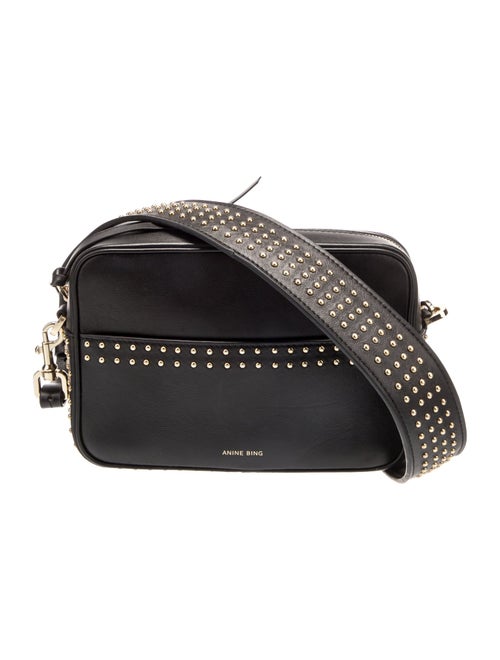 Anine Bing Leather Crossbody Bag