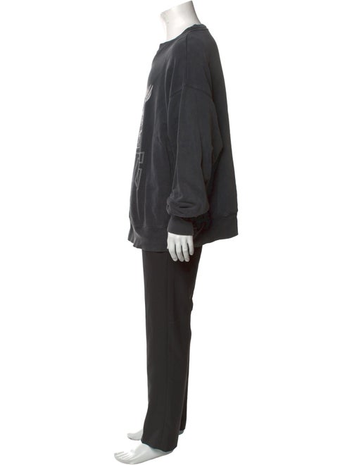 Anine Bing Graphic Print Crew Neck Sweatshirt