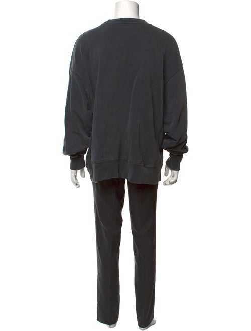 Anine Bing Graphic Print Crew Neck Sweatshirt