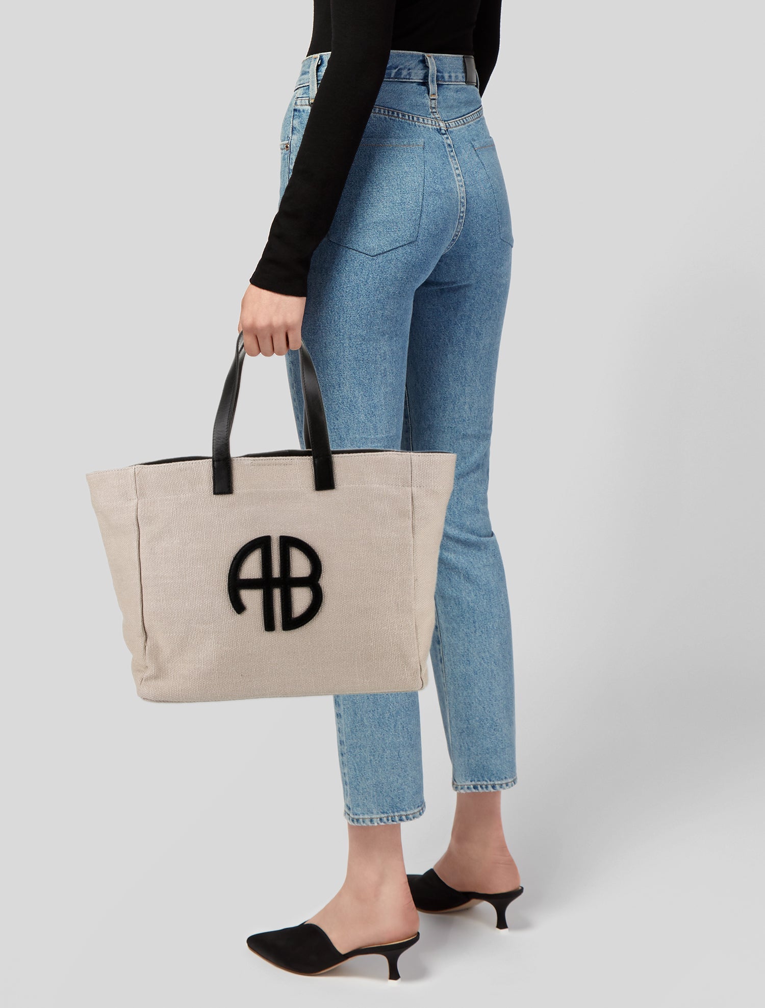 Anine Bing Canvas Tote
