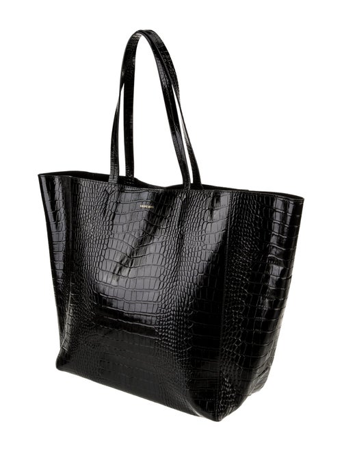 Anine Bing Embossed Leather Tote