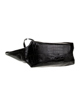 Anine Bing Embossed Leather Tote