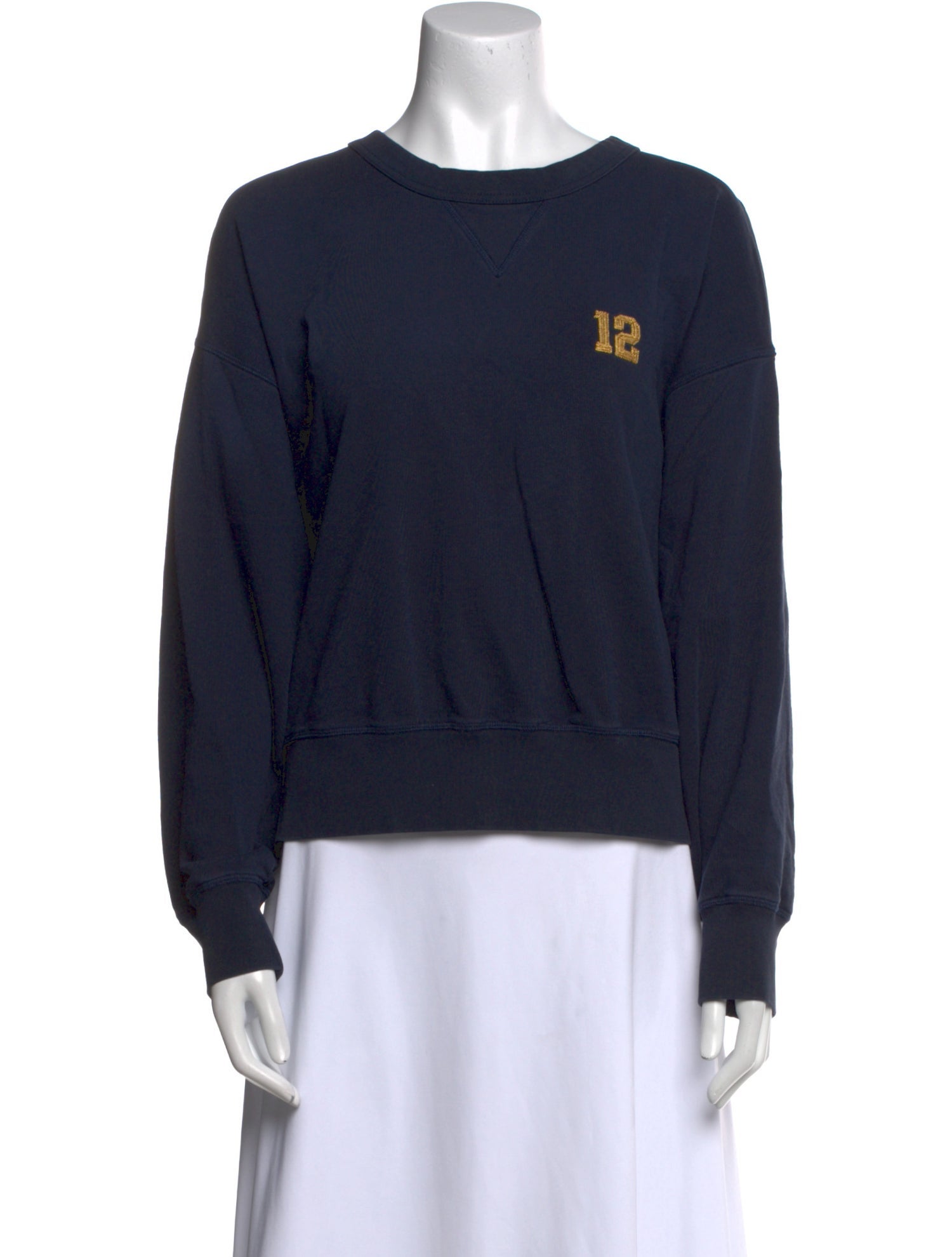 Anine Bing Graphic Print Crew Neck Sweatshirt