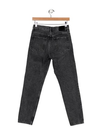 Anine Bing Mid-Rise Skinny Leg Jeans