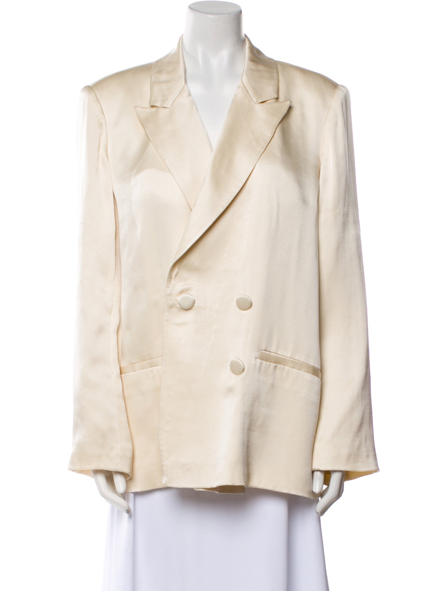 Anine Bing Silk Blazer