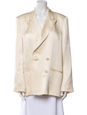 Anine Bing Silk Blazer