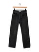 Anine Bing Mid-Rise Straight Leg Jeans