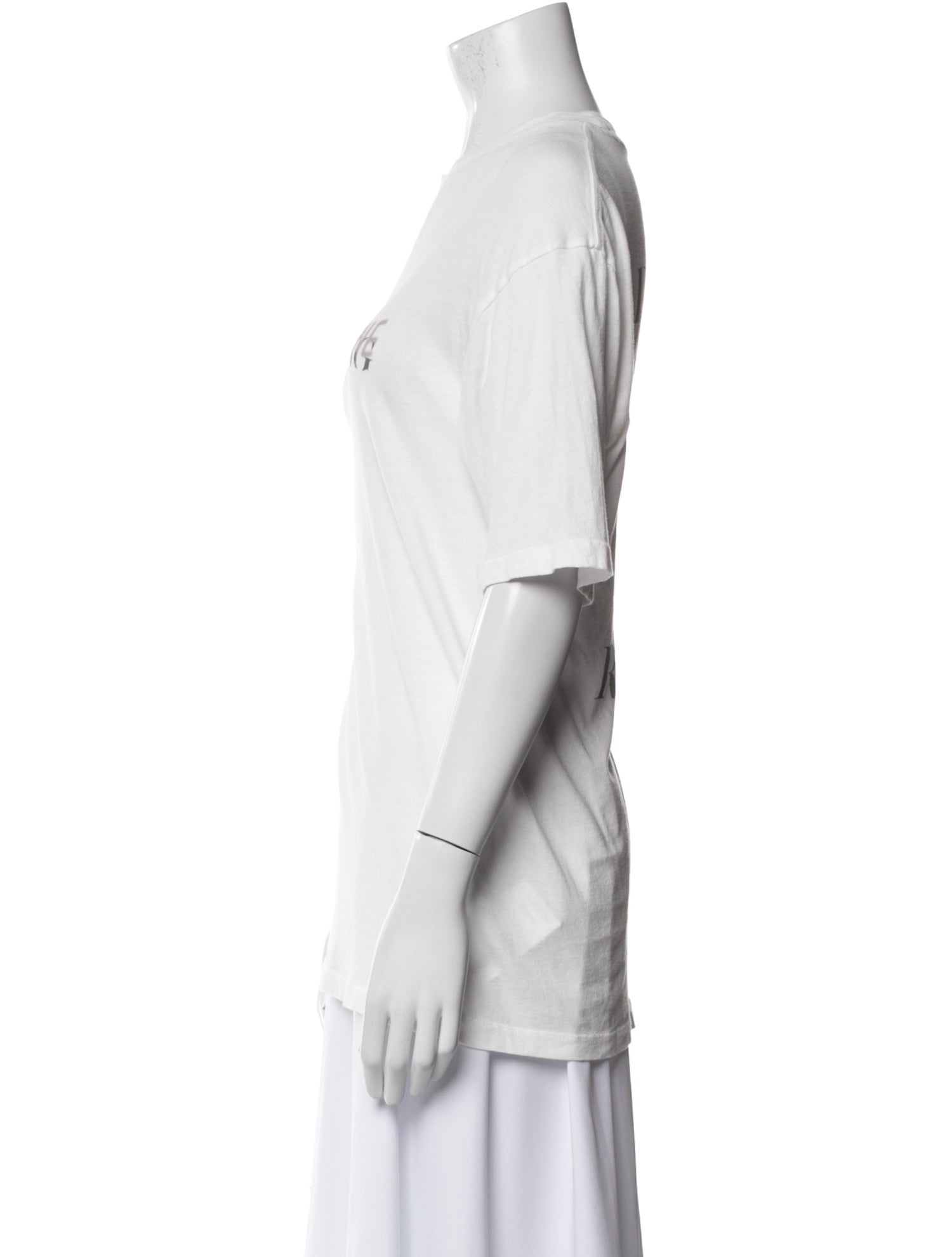 Anine Bing Graphic Print Crew Neck T-Shirt