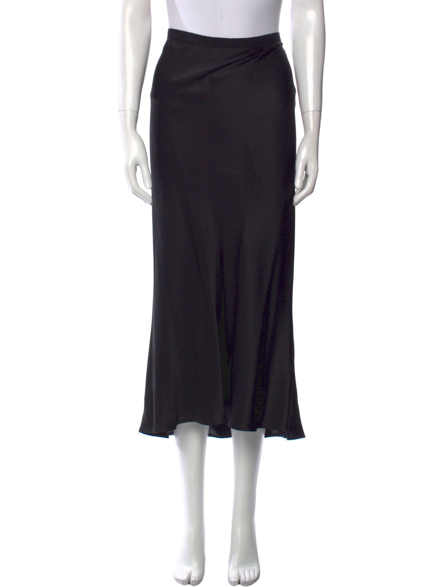 Anine Bing Silk Midi Length Skirt