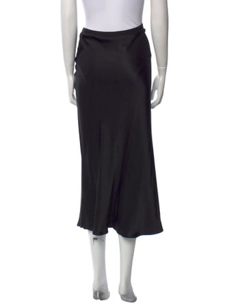 Anine Bing Silk Midi Length Skirt