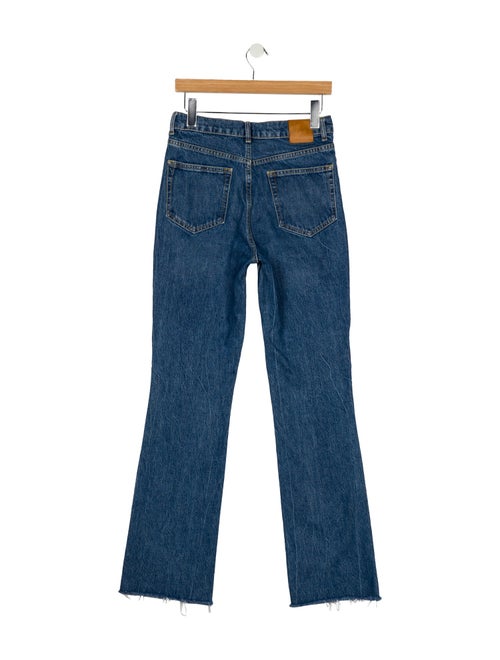 Anine Bing High-Rise Wide Leg Jeans