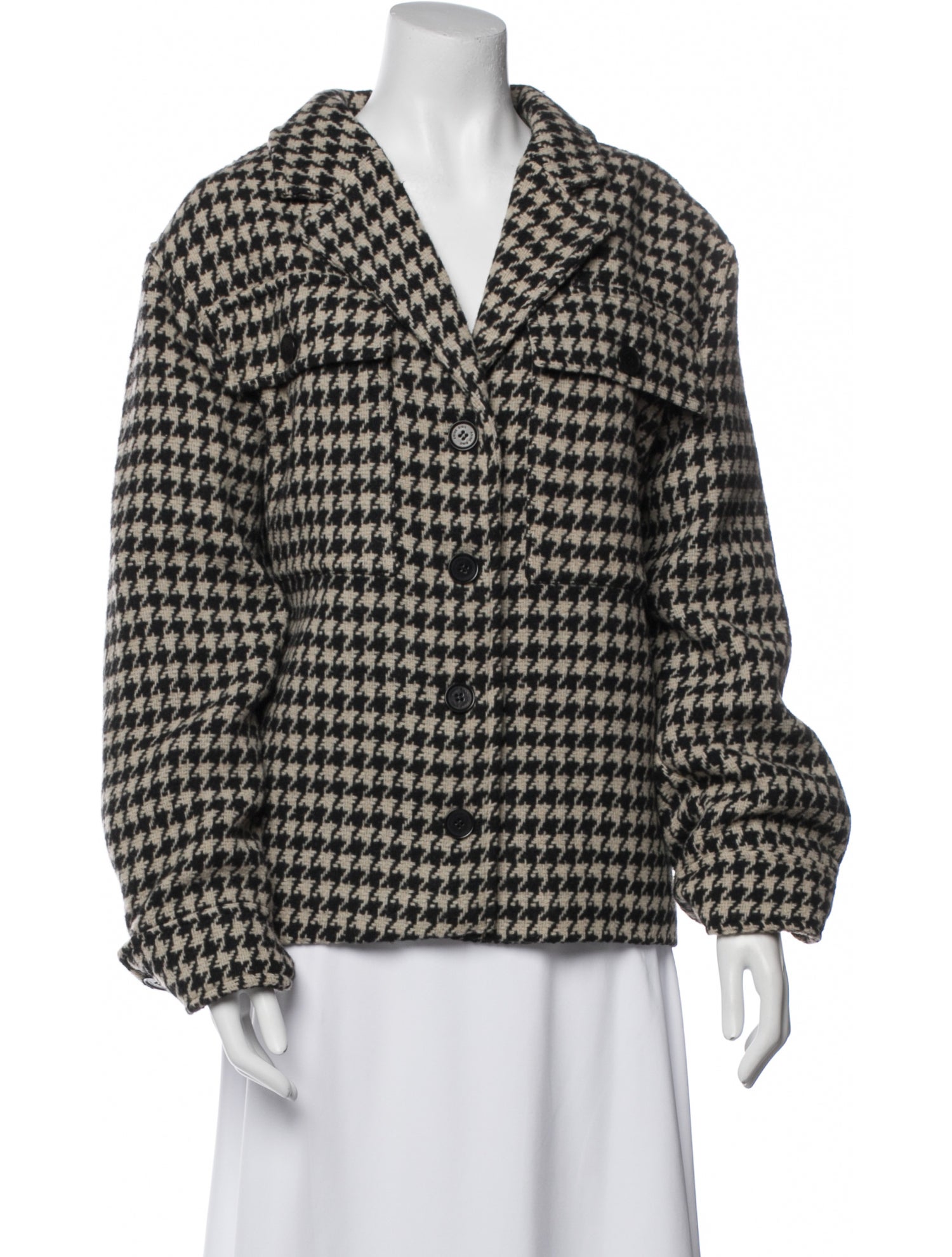 Anine Bing Houndstooth Print Blazer w/ Tags