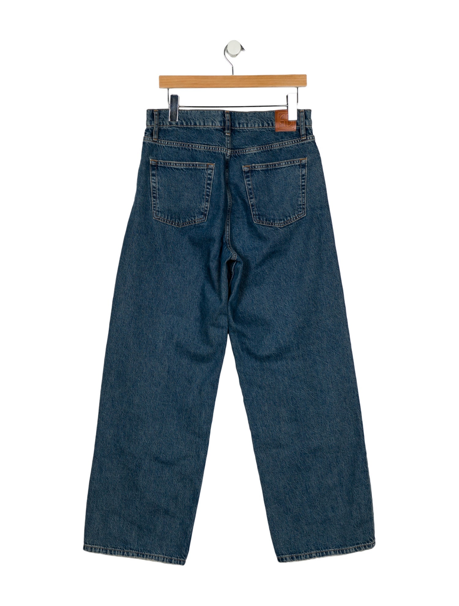 Anine Bing High-Rise Wide Leg Jeans