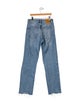 Anine Bing Mid-Rise Straight Leg Jeans