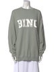Anine Bing Graphic Print Crew Neck Sweatshirt