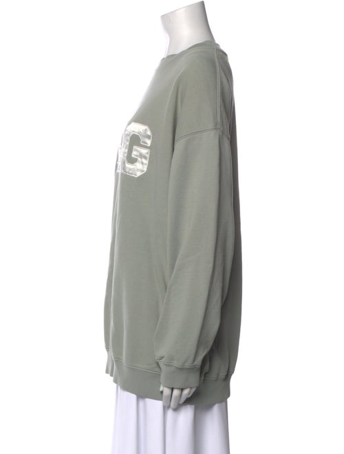 Anine Bing Graphic Print Crew Neck Sweatshirt