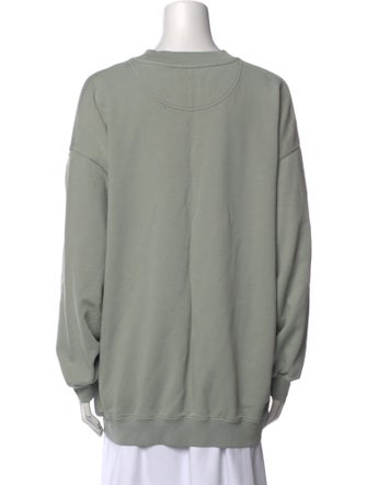 Anine Bing Graphic Print Crew Neck Sweatshirt