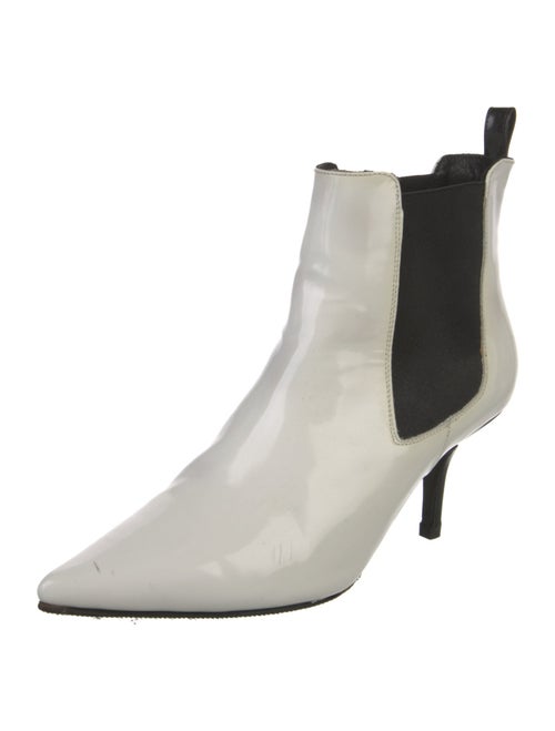 Anine Bing Patent Leather Chelsea Boots