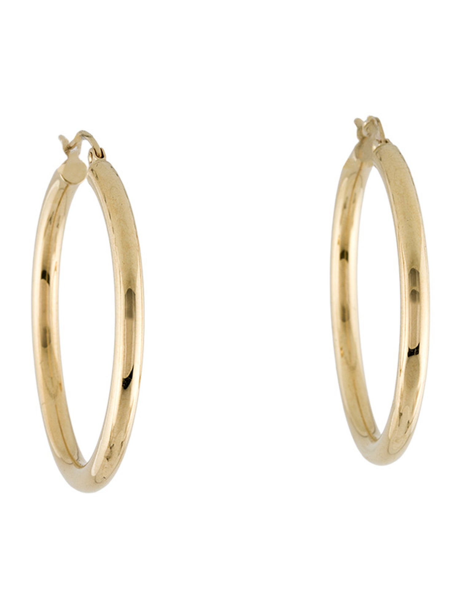 Anine Bing 14K Hoop Earrings