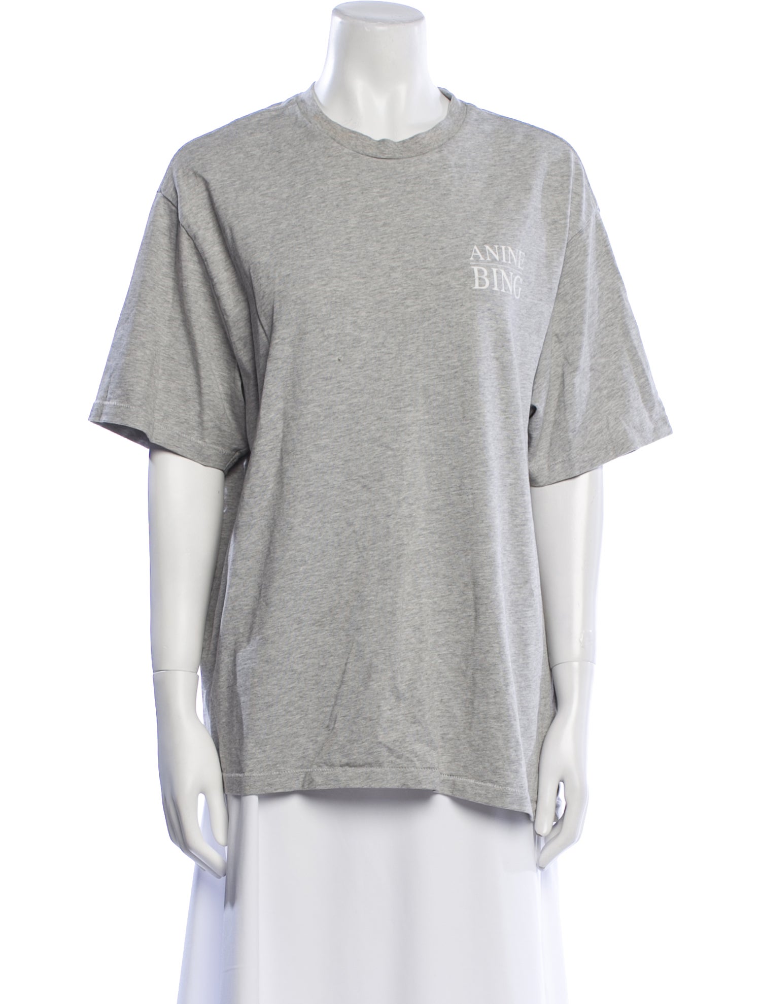 Anine Bing Crew Neck Short Sleeve T-Shirt