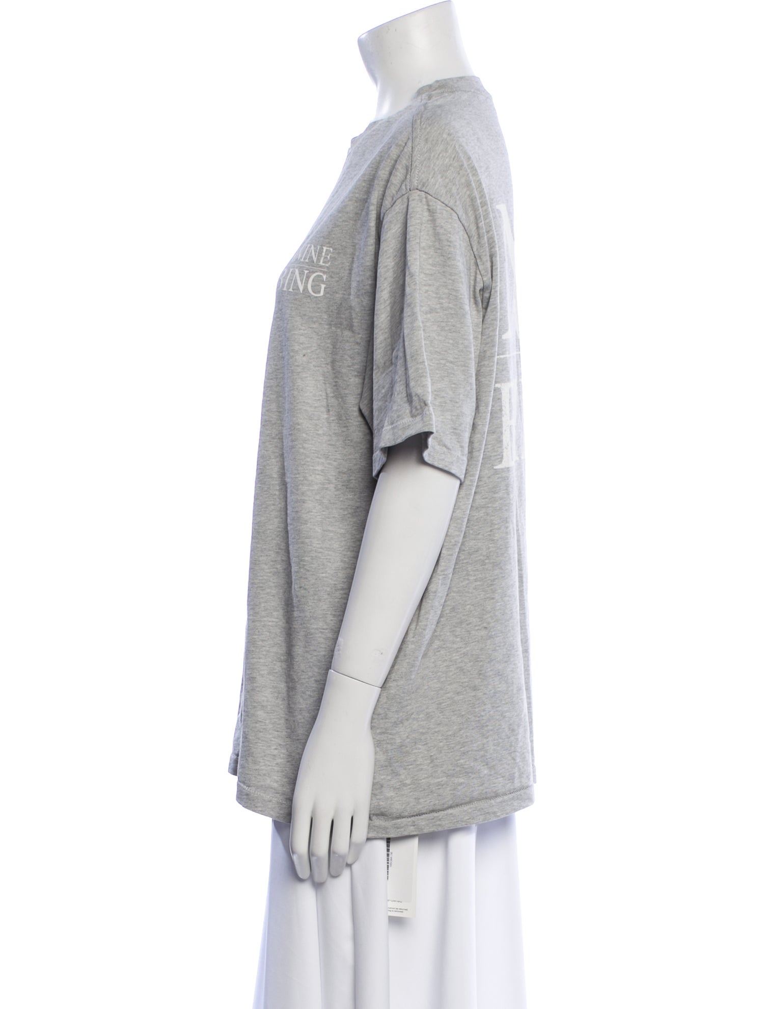 Anine Bing Crew Neck Short Sleeve T-Shirt